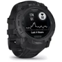 Смарт-часы Garmin Instinct 3 Solar 50mm Tactical Edition Black with Black Band (010-02935-50): Особенности Тактические, Солнечная батарея, С большой автономностью, Фонарик, Барометр, Бесконтактная оплата, Влагозащищенные, Компас