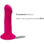 Двухслойный дилдо с вибрацией Adrien Lastic Hitsens 2 Pink