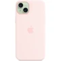 Чохол для iPhone Apple iPhone 15 Plus Silicone Case with MagSafe - Light Pink (MT143ZM/A): Тип чохла накладка на заднюю часть