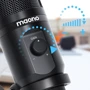 Мікрофон Maono AU-PM461TR Black: Спосіб підключення проводной