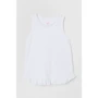 Майка H & M 6758639 110-116 см біла