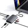 Адаптер Satechi Adapter USB4 USB-C to USB-C+3xUSB+RJ45+SD+3.5mm+HDMI 8K Space Gray (ST-U4MA3M) фото 4