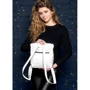 Женский рюкзак Sambag Loft MZS белый (22103008): Пол Женский