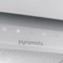 Витяжка Pyramida VF1 60 WH: Матеріал корпусу нержавіюча сталь / скло