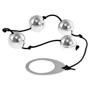 Анальные бусы Kinx Heavy Metal Anal Beads Silver, 22.5x2 см