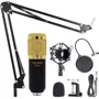 Конденсаторный микрофон FZONE BM-800 KIT Black: Тип Студийные