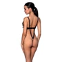 Сексуальное боди Passion CELINE BODY black XXL/XXXL
