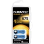 Батарейки Duracell для слуховых аппаратов размер 675, 6 шт.