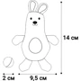 Экологичная игрушка с кошачьей мятой Flamingo Natural Fun Rabbit для котов 9.5х1х14 см: Производитель Flamingo
