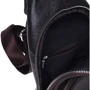 Мужская сумка-слинг Borsa Leather коричневая (K16603-brown): Материал Натуральная кожа