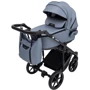 Коляска 2 в 1 Adamex Porto Light Tip TK-60/С темно-сірий (680776): Тип коляски Универсальная коляска (2-в-1)