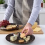 Тарілка ІКЕА FÄRGKLAR глянсовий коричневий 26 см 4 шт (70485447): Форма круглая