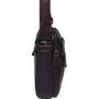 Мужская сумка через плечо Borsa Leather коричневая (K1223-brown): Тип Сумки