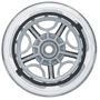 Запчастина до самокатів Globber Primo/Elite/Evo/Flow Набір коліс 121 мм (526-009)