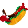 Игрушка для собак GiGwi Foody Friends Хот-Дог с пищалкой текстиль плюш 24 см (2262)