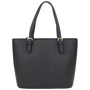Женская сумка тоут Michael Kors черная (MK0465W): Фактура Сафьяно, Матовая