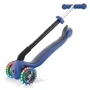 Самокат Globber серії Go up foldable plus синій, колеса з підсвічуванням, 20/50кг, 1+, 3 колеса: Кількість коліс 3