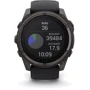 Смарт-часы Garmin Fenix 8 Solar 51mm Sapphire Carbon Grey DLC Titanium with Black/Pebble Grey Silicone Band (010-02907-11): Виды спорта Дайвинг, Парусный спорт, Серфинг, Гольф, Плавание, Велоспорт, Бег