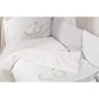 Постельный комплект 8 эл Twins Dolce Rabbits 4062-D-010-019, grey, белый/серый: Тип постельный комплект