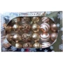 Набор елочных шаров Stenson 6 см 24 шт Золотистые (R90667 gold): Производитель Stenson