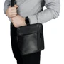 Мужская сумка планшет Giorgio Ferretti черная (201850061-black)