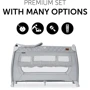 Детский манеж-кровать Hauck Play N Relax (Quilted Grey)