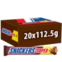 Упаковка батончиков Snickers Super +1 20х112.5 г (УП5900951261053)