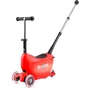 Самокат MICRO Mini2go Deluxe Plus – Красный (до 50 kg, до 20 kg с сидением, 3-х кол.) MMD032: Тип колес литые