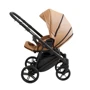 Універсальна коляска 2 в 1 Broco Miracle Black 9023-BMB-06, бежевий фото 13
