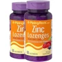 Piping Rock Zinc with Echinacea & C Natural 60 lozenges Berry Цинковые пастилки с эхинацеей и витамином С