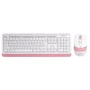 Комплект беспроводной A4Tech Fstyler FG1010 Pink