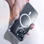 Чехол для iPhone Benks MagClap Crystal Transparent for iPhone 15 Plus фото 7
