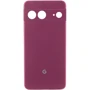 Чохол для телефона Lakshmi Premium Silicone Case з Logo Full Camera Plum for Google Pixel 7a