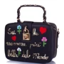 Женская сумка кросс боди Amelie Galanti черная (A981005-black): Материал Искусственная кожа