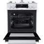 Плита комбинированная Gorenje K6351WF: Управление механическое, электронное