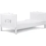 Детская кроватка Klups Marsell 140х70 см белая