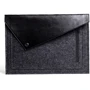 Gmakin Cover Envelope Triangular Roof Black/Dark Grey (GM57-15) for MacBook Pro 15/Pro 16: Цвет черный (Black)