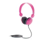 Наушники Loooqs Super Style с длинной проволокой (1.5 м) розовые (P326.954)