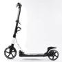 Самокат двоколісний Best Scooter PU колеса, 2 амортизатори, дискове гальмо Black/White (100077) фото 7