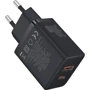 Зарядний пристрій Baseus Wall Charger Cube USB-C+USB 30W Black (P10111404113-00): Кабель в комплекті отсутствует