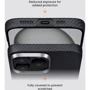 Чехол для iPhone Pitaka Black/Grey Ultra-Slim Case Black/Grey Twill (KI1601A) for iPhone 16 фото 5