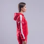 Спортивная толстовка Peak FWA01028-RED 46 красная с капюшоном на молнии: Состав Хлопок, Полиэстер