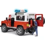 Пожарный джип Land Rover Defender с фигуркой пожарника, 1:16, Bruder (02596)