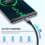 Кабель Ugreen Aluminum Braid USB Cable to USB-C 1m Black (60126): Тип USB Cable - USB-C