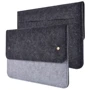 Gmakin Cover Envelope Felt Black/Grey (GM05) for MacBook 13-14"
