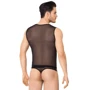 Мужское белье SoftLine - Shirt and Shorts 4606, XL (black)