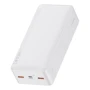 Зовнішній акумулятор Baseus Power Bank 30000mAh Bipow Display 20W White (PPDML-N02/PPBD050402): Вбудований кабель немає