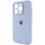 Чехол для iPhone Mobile Case Silicone Case Full Camera Protective Lilac Blue for iPhone 15 Pro Max: Материалы Силикон