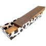 Кігтеточка Croci Animalier Cow 48х12х5 см (C6021541): Розміри основи 48х12