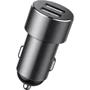 Зарядний пристрій Baseus Car Charger High Efficiency One to Two Cigarette Lighte Black (CRDYQ-01): Кабель в комплекті отсутствует